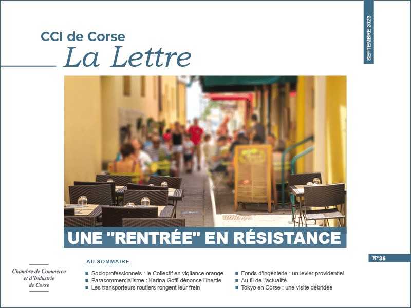 Couverture du magazine la lettre N°35