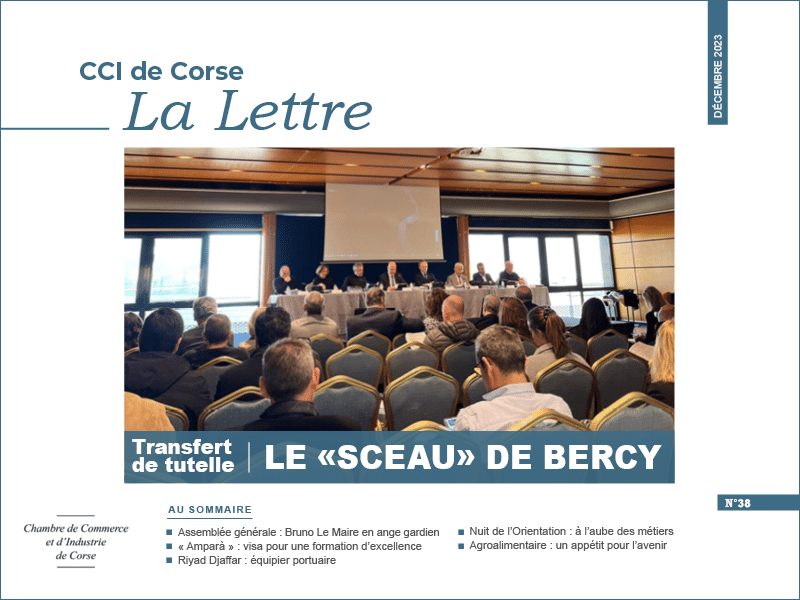 Couverture du magazine la lettre N°38