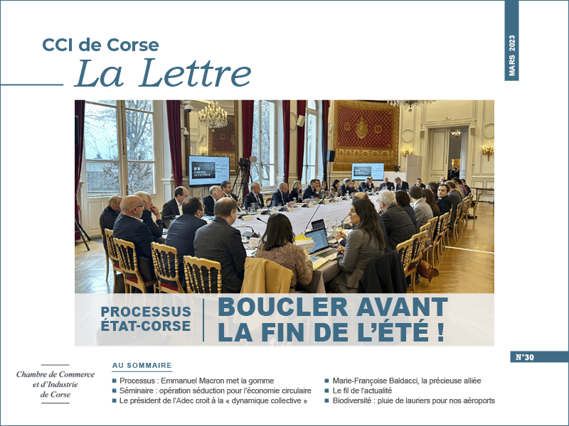 Couverture du magazine la lettre N°30