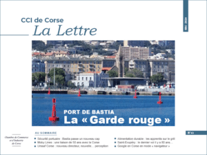 Sommaire du journal mensuel de la CCI de Corse N°43
