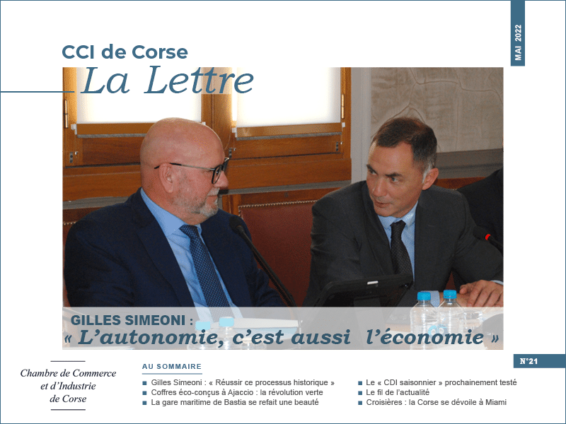 Couverture du magazine la lettre N°21