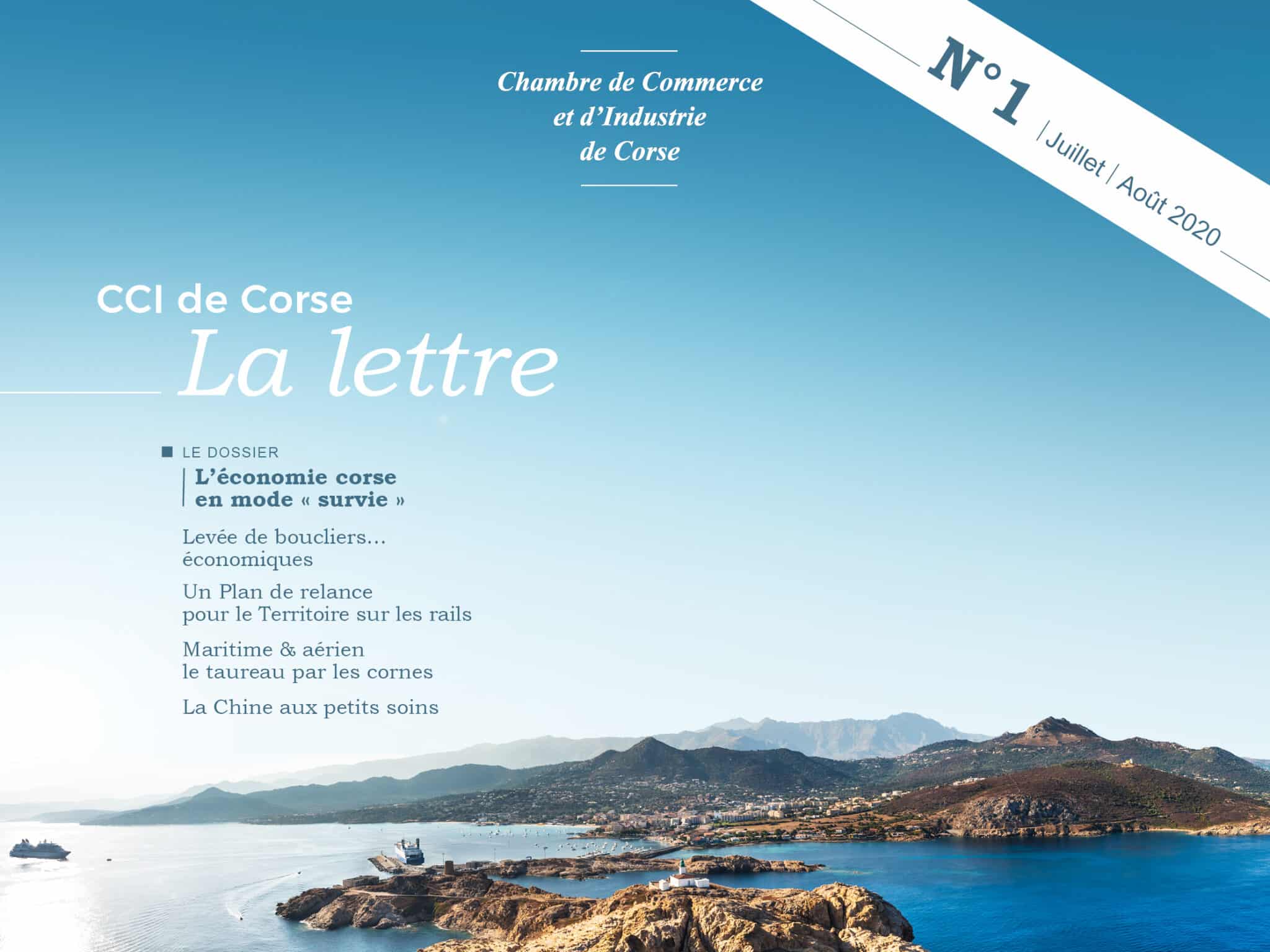 Couverture du magazine la lettre N°1