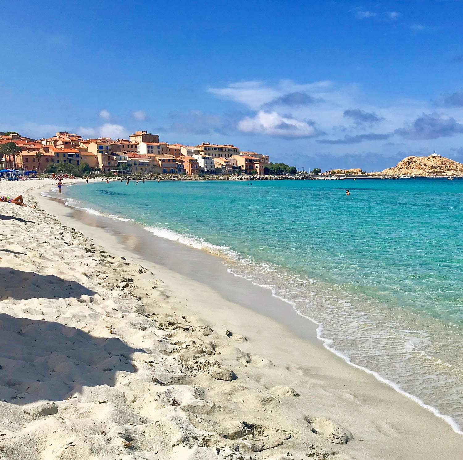 Plage d'ile rousse