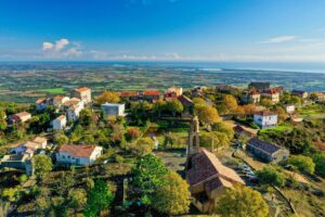 Paysage mer et montage - communauté des communes Fium’Orbu Castellu