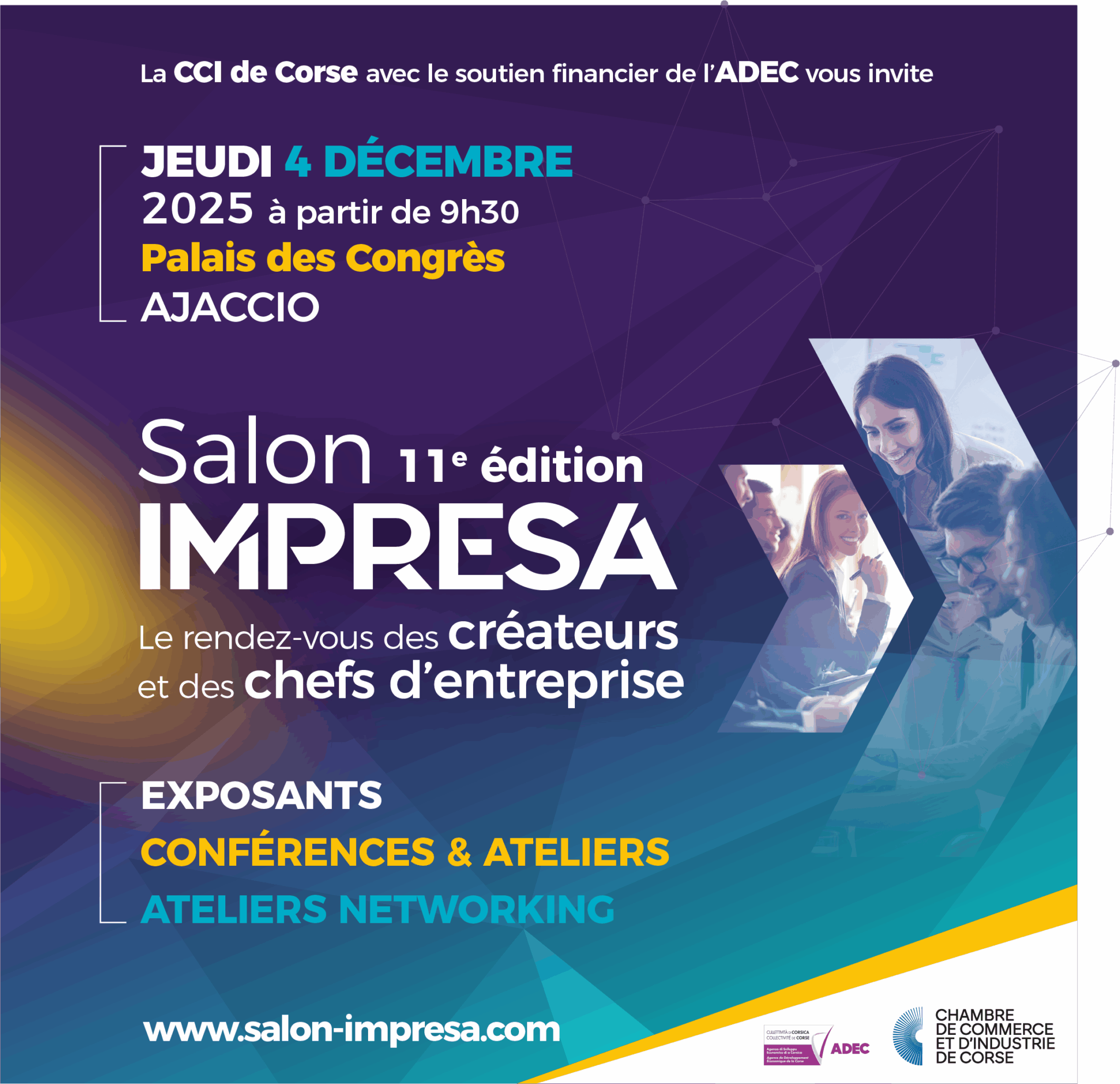 Affiche de la 11e édition du salon Impresa